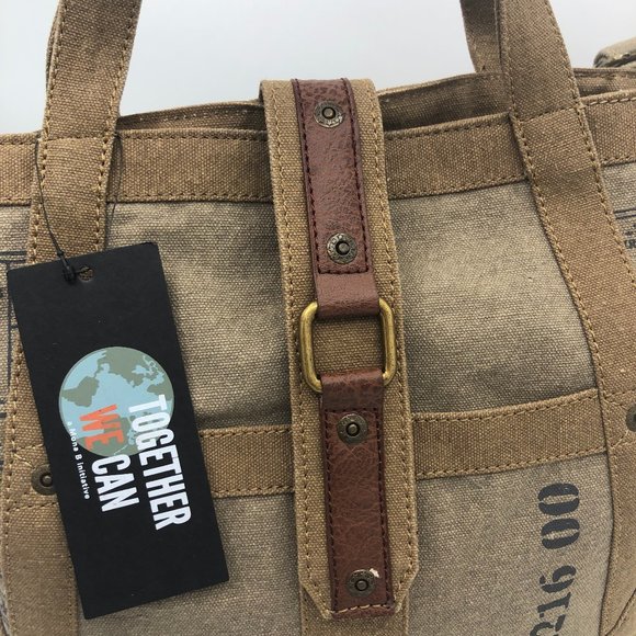 Mona B Tan and Brown Crossbody Bag - Picture 4 of 12